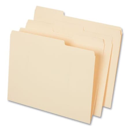 Coolcrafts 0.75 in. 0.33 Assorted Letter Size Cut Tabs Top Tab File Folders CO3191918